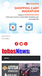 Mobile Screenshot of lobosnews.com.ar